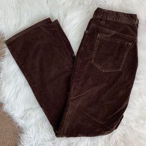 Eddie Bauer Velvet Bootcut Pants